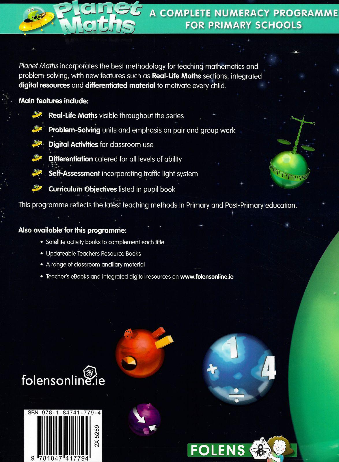 Planet Maths - Senior Infants - Textbook and Practice Book by Folens on Schoolbooks.ie