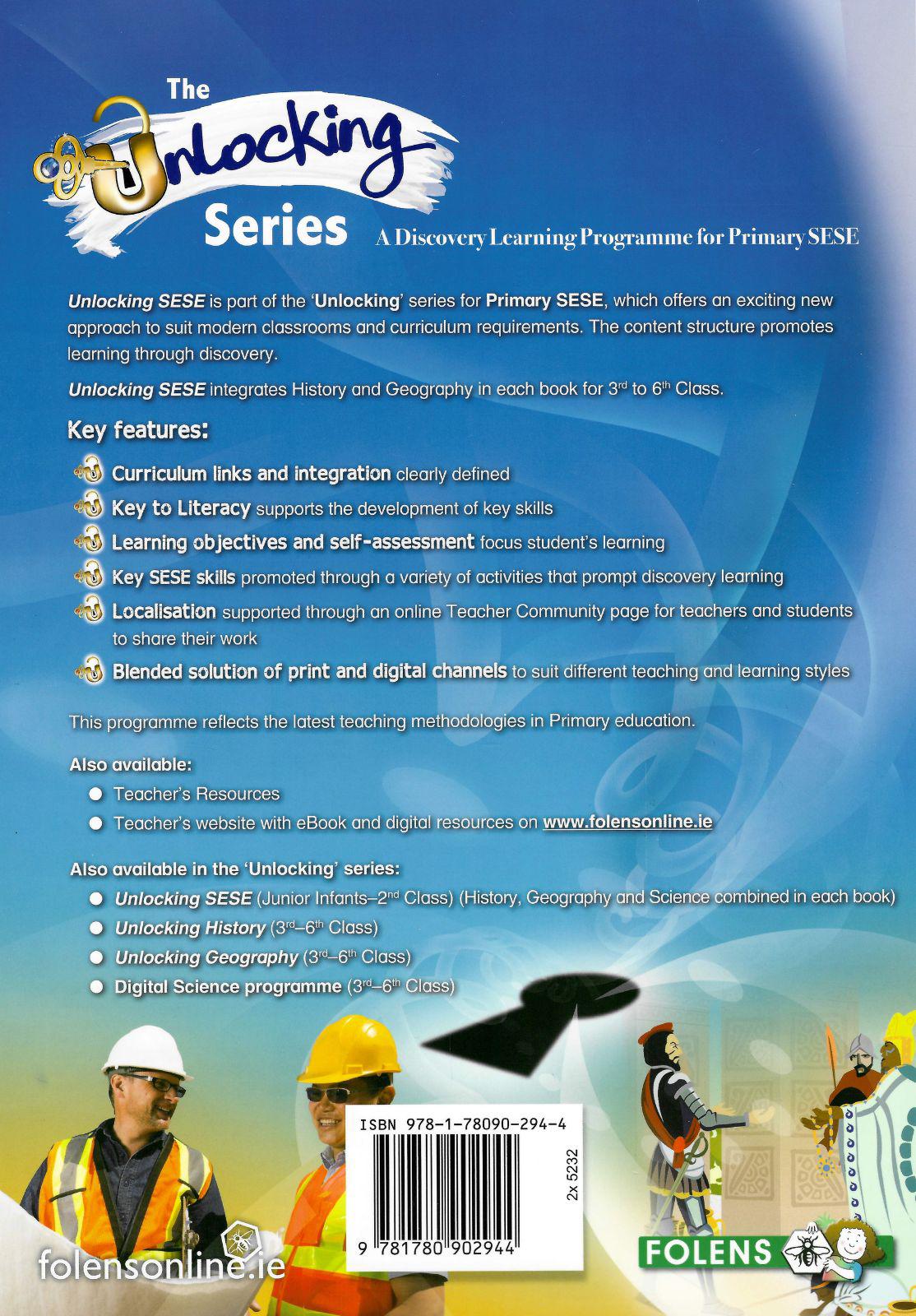 ■ Unlocking SESE - 5th Class by Folens on Schoolbooks.ie