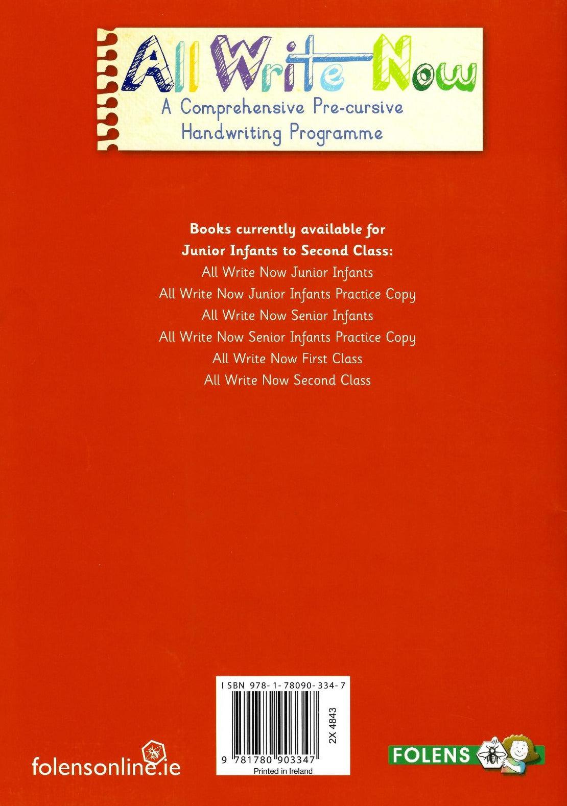 All Write Now - 2nd Class - Workbook by Folens on Schoolbooks.ie