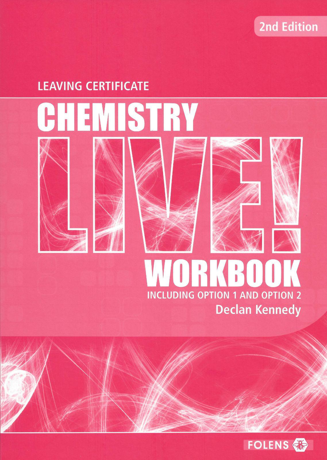 ■ Chemistry Live! - Workbook Only - 2nd / Old Edition (2014) by Folens on Schoolbooks.ie