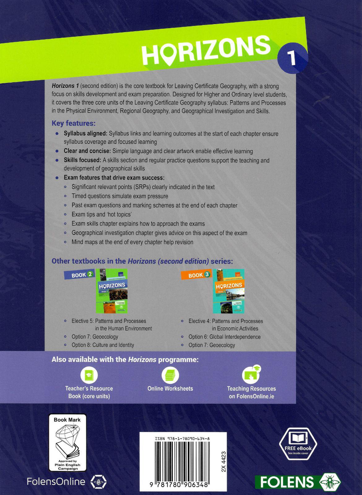 ■ Horizons 1 - 2nd Edition by Folens on Schoolbooks.ie