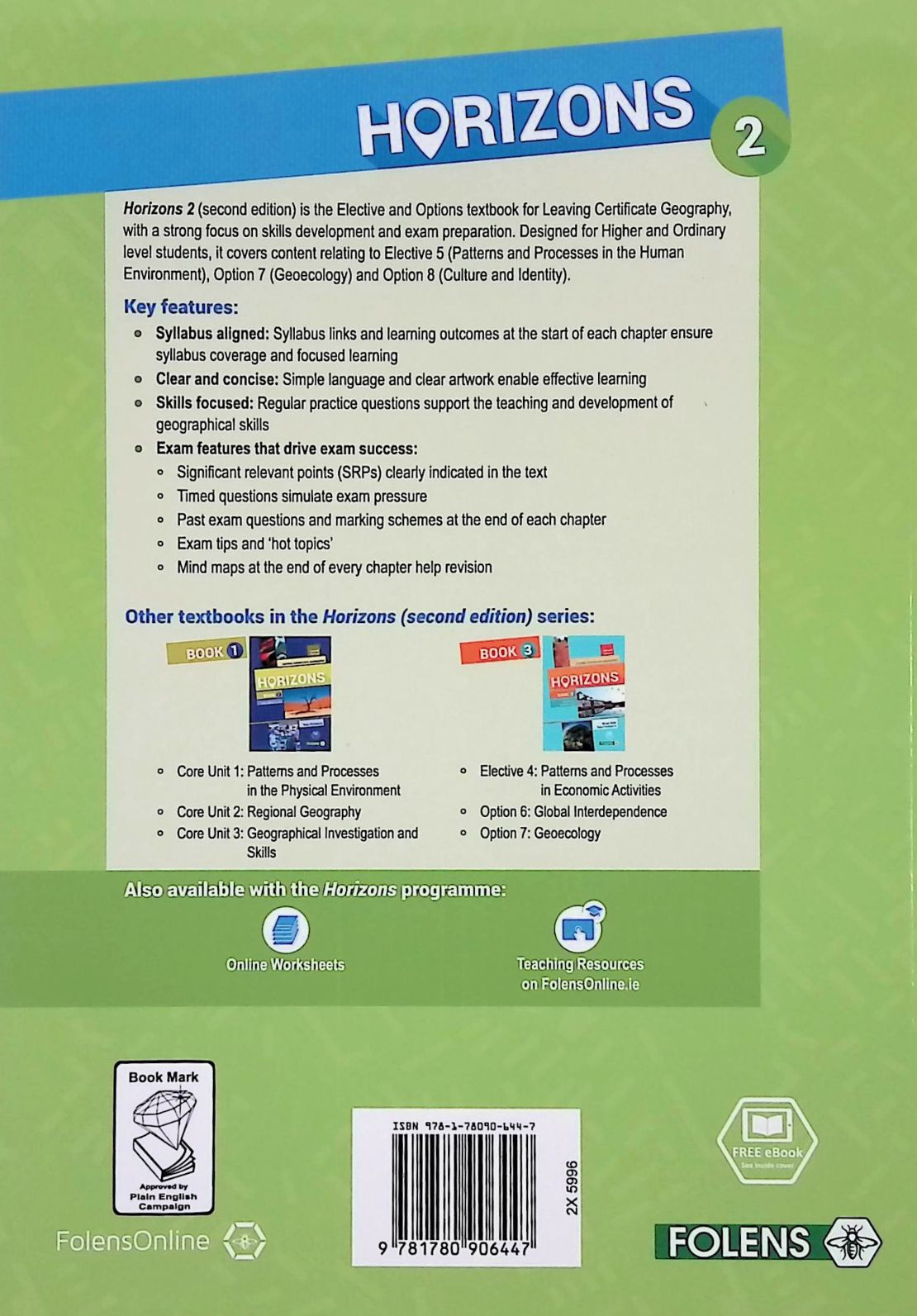 ■ Horizons 2 - 2nd Edition by Folens on Schoolbooks.ie