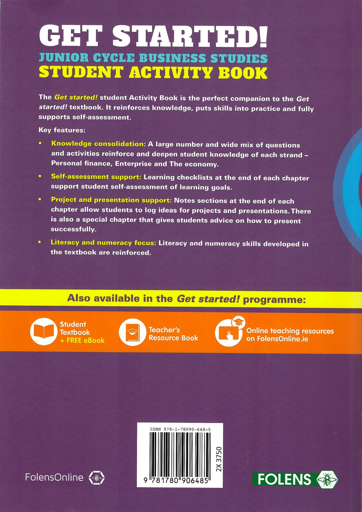 ■ Get Started - Junior Cycle Business Studies by Folens on Schoolbooks.ie