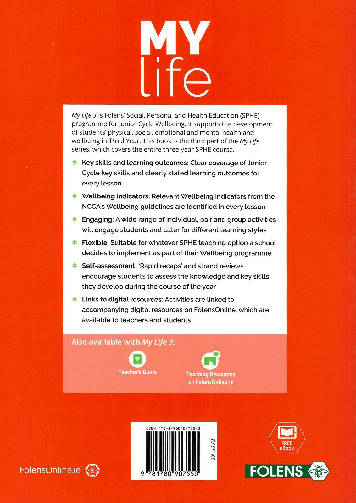 ■ My Life - Book 3 by Folens on Schoolbooks.ie