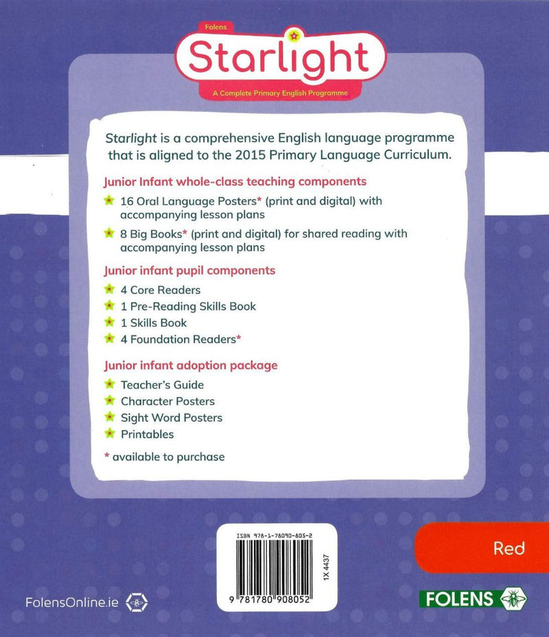 Starlight - Junior Infants Core Reader 3 by Folens on Schoolbooks.ie