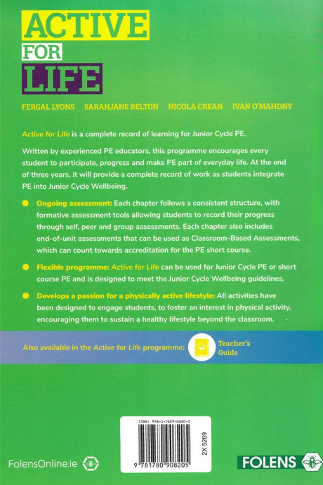 ■ Active for Life - 1st / Old Edition (2018) by Folens on Schoolbooks.ie