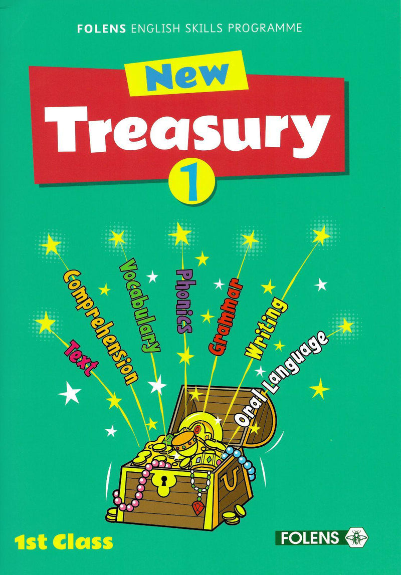 New Treasury - 1st Class by Folens on Schoolbooks.ie