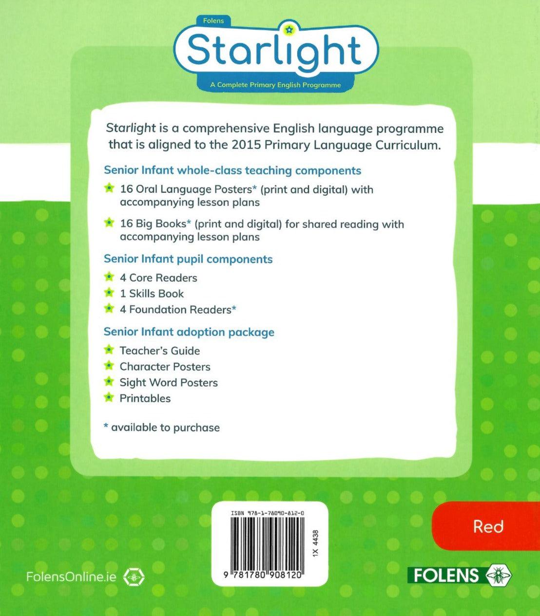 Starlight - Senior Infants - Foundation Level Readers 1-4 Pack by Folens on Schoolbooks.ie