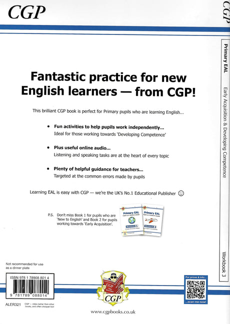 Primary EAL - Workbook 3 - Early Acquisition & Developing Competence by Coordination Group Publications Ltd on Schoolbooks.ie