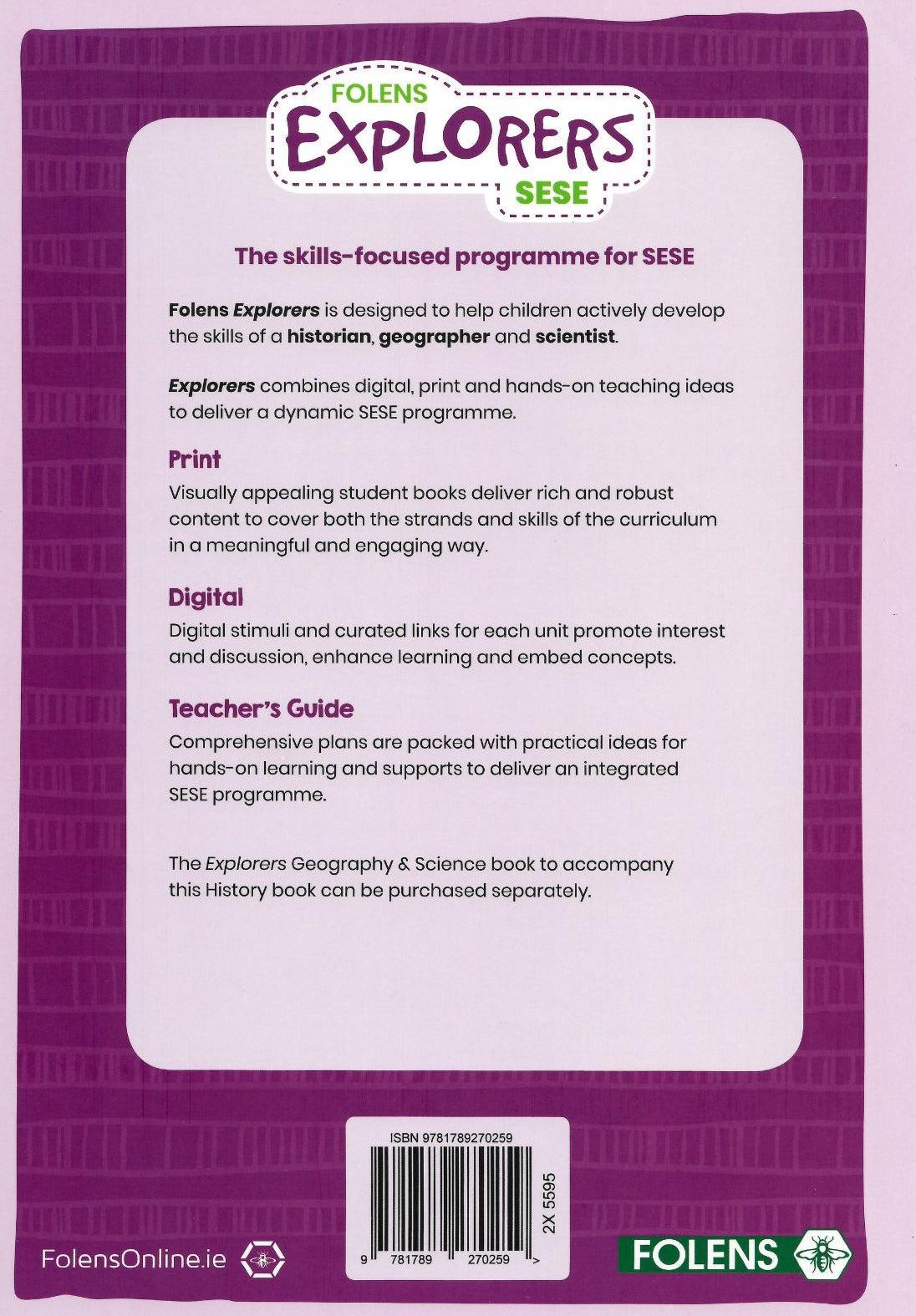 Explorers History - 5th Class by Folens on Schoolbooks.ie