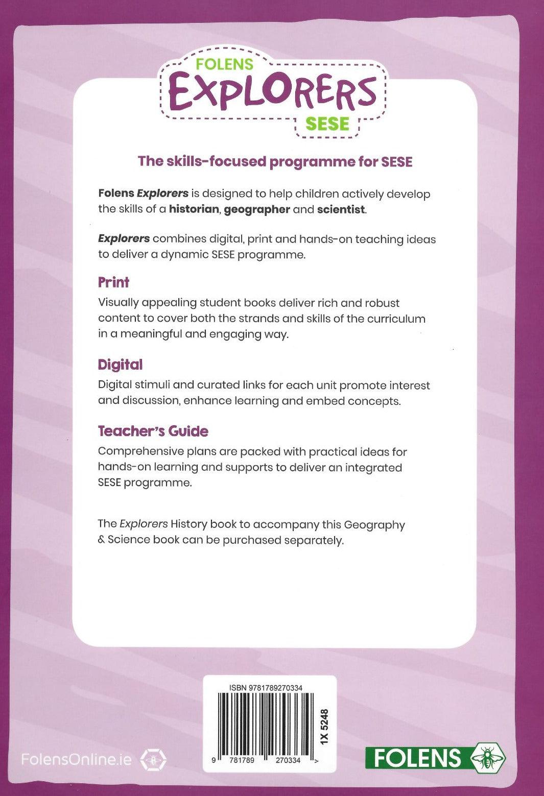 ■ Explorers Geography & Science - 5th Class by Folens on Schoolbooks.ie