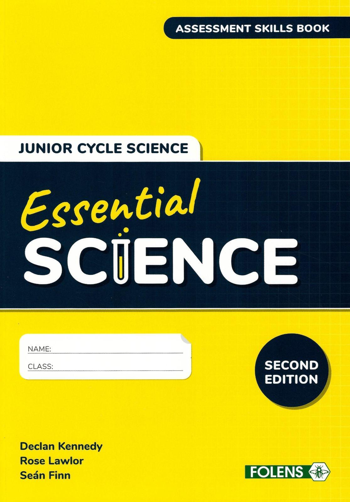 ■ Essential Science - Assessment Skills Book - 2nd / Old Edition (2021) by Folens on Schoolbooks.ie