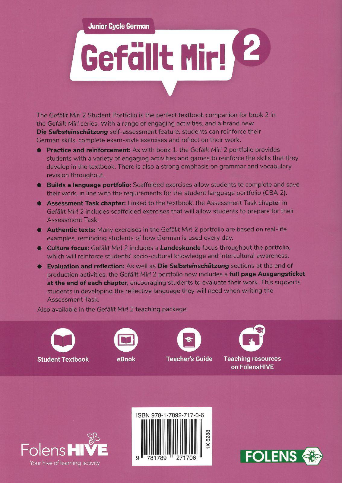 Gefällt Mir! 2 - Textbook and Workbook - Set by Folens on Schoolbooks.ie