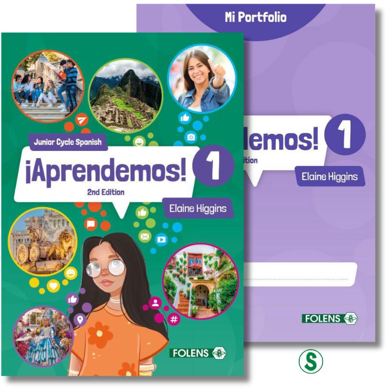 ¡Aprendemos! Book 1 - Textbook and Workbook Set - 2nd / New Edition (2023) by Folens on Schoolbooks.ie