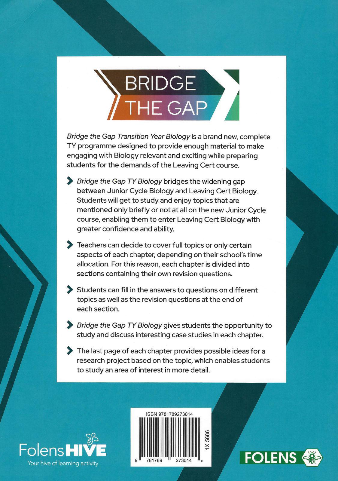 ■ Bridge The Gap - Biology by Folens on Schoolbooks.ie