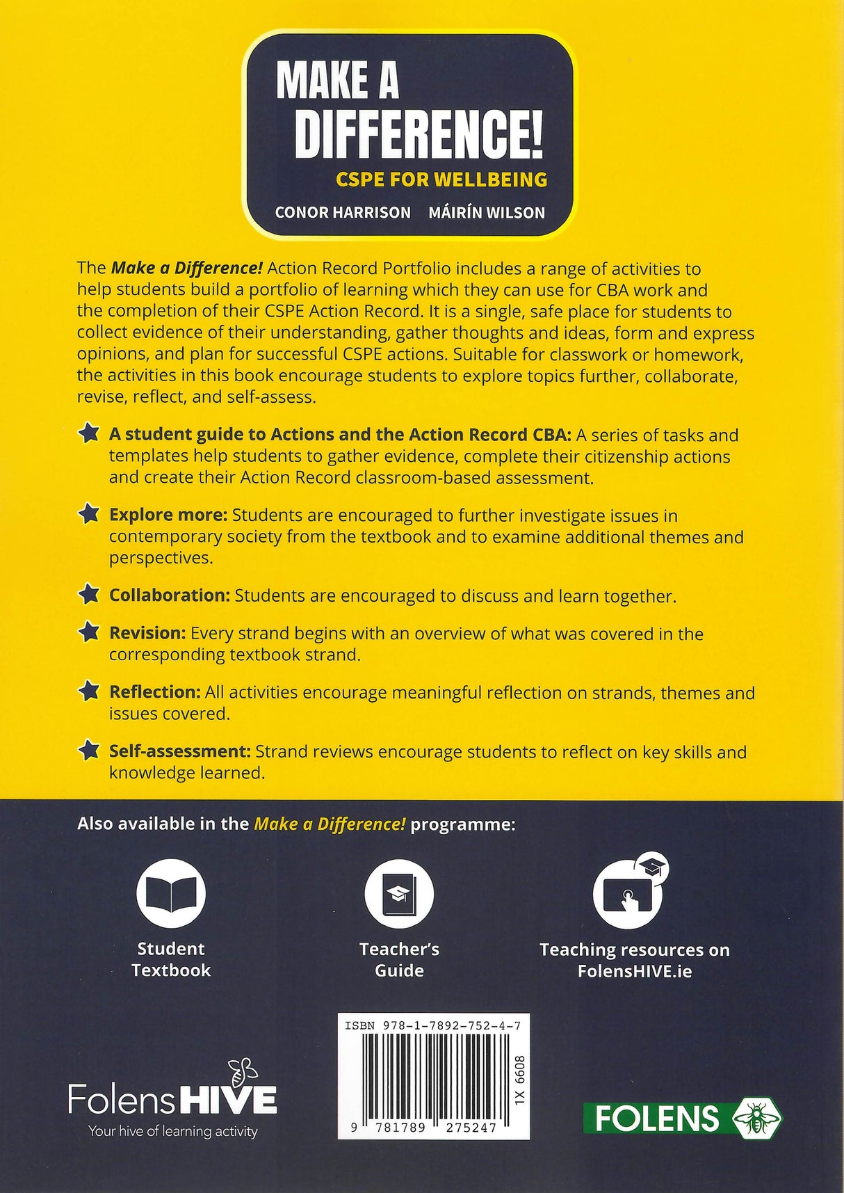 Make a Difference! - Textbook & Workbook Set - 6th / New Edition (2024) by Folens on Schoolbooks.ie