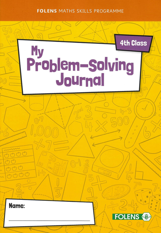 My Problem-Solving Journal - 4th Class by Folens on Schoolbooks.ie