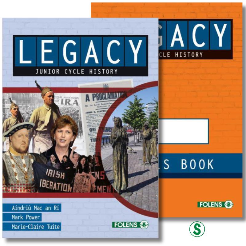 Legacy - Textbook and Workbook - Set by Folens on Schoolbooks.ie