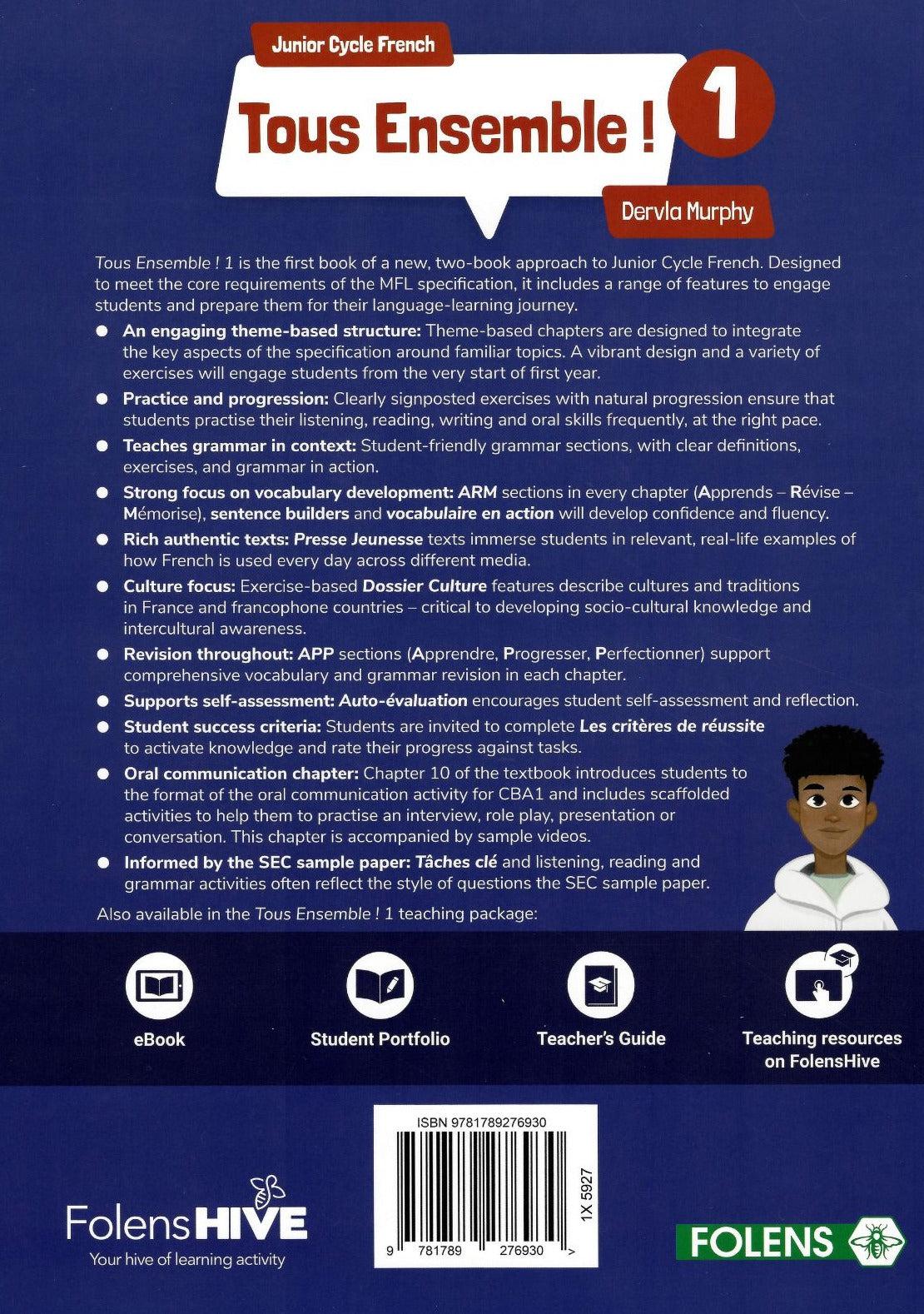 ■ Tous Ensemble! 1 - Textbook and Workbook - Set by Folens on Schoolbooks.ie