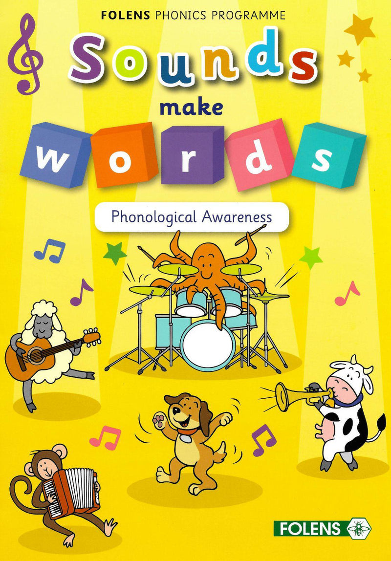 Sounds Make Words - Phonological Awareness by Folens on Schoolbooks.ie