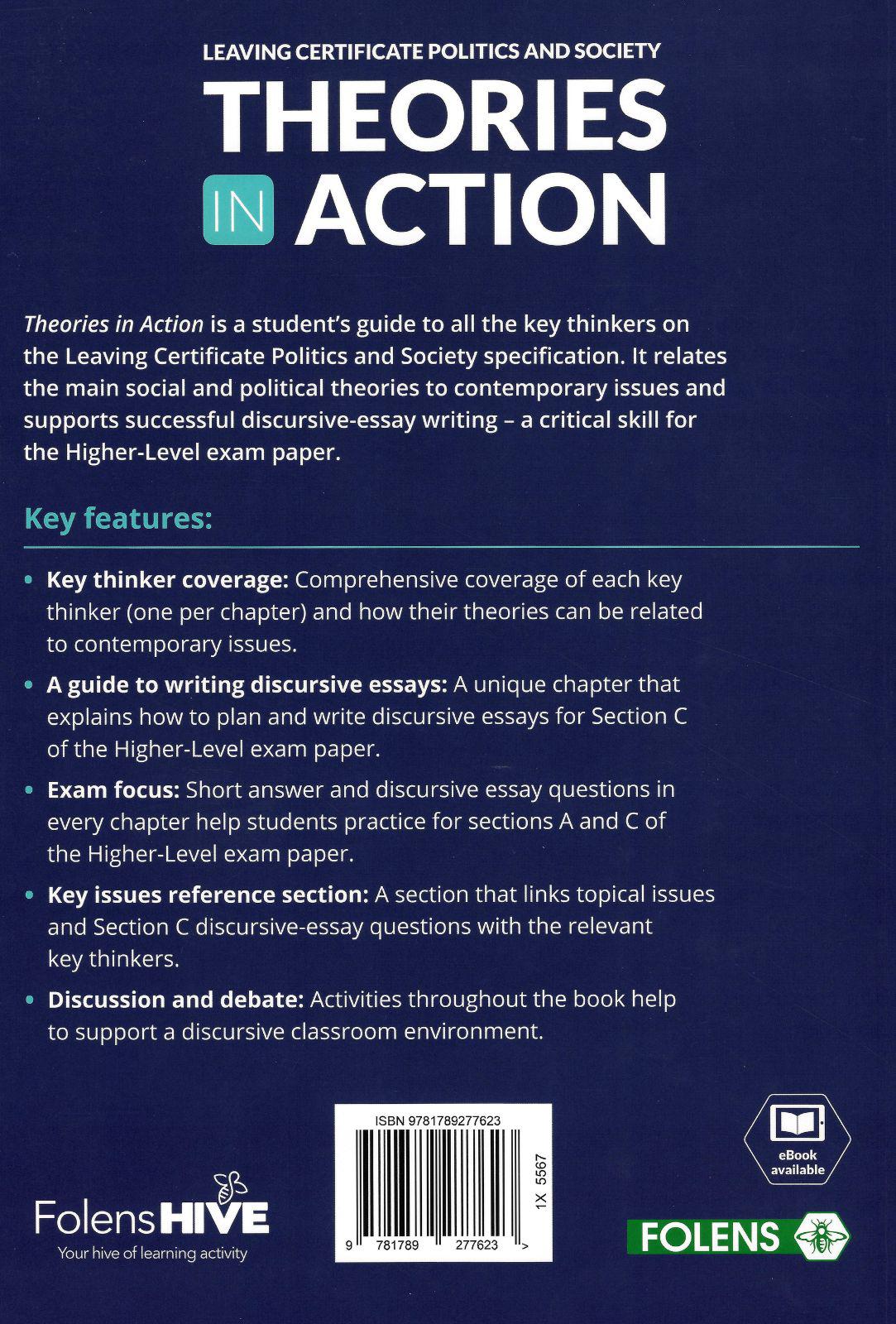 ■ Theories in Action (2021) - Textbook by Folens on Schoolbooks.ie
