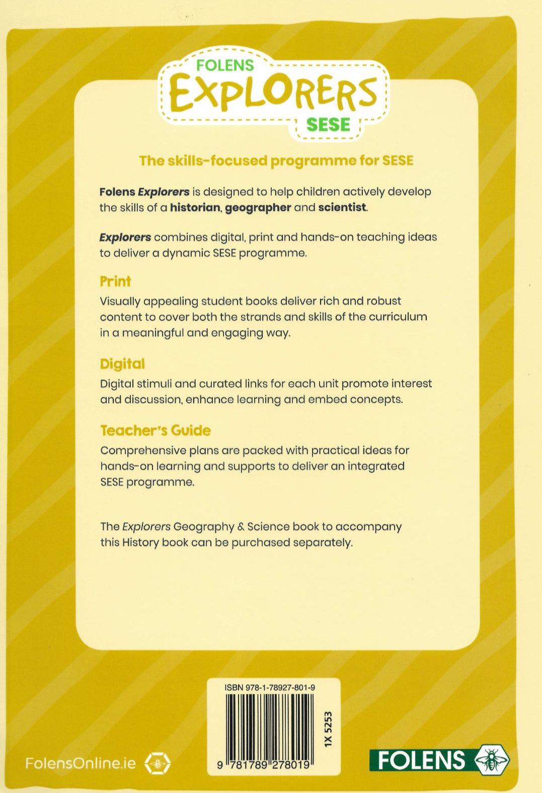 Explorers History - 4th Class by Folens on Schoolbooks.ie