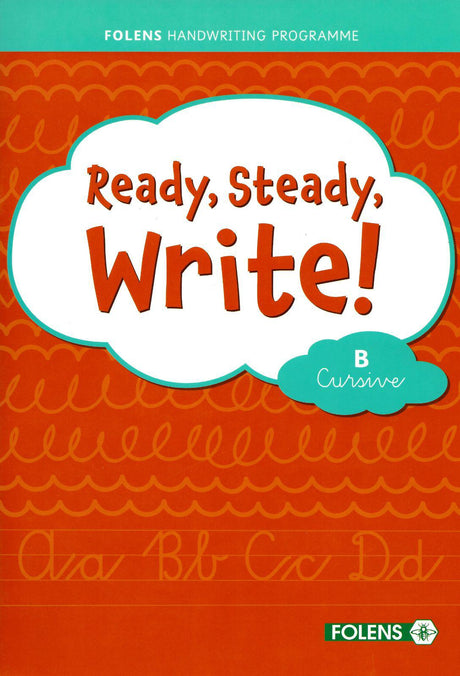 Ready, Steady, Write! B - Senior Infants - Cursive - Textbook and Practice Copy Set by Folens on Schoolbooks.ie