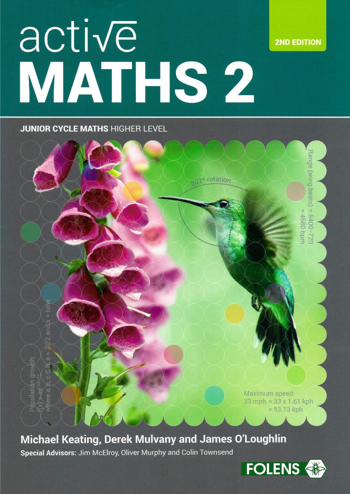 ■ Active Maths 2 - Higher Level - Set - 2nd / Old Edition (2019) by Folens on Schoolbooks.ie