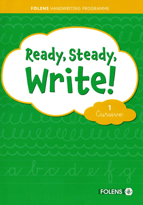 Ready, Steady, Write! 1 - First Class - Cursive by Folens on Schoolbooks.ie