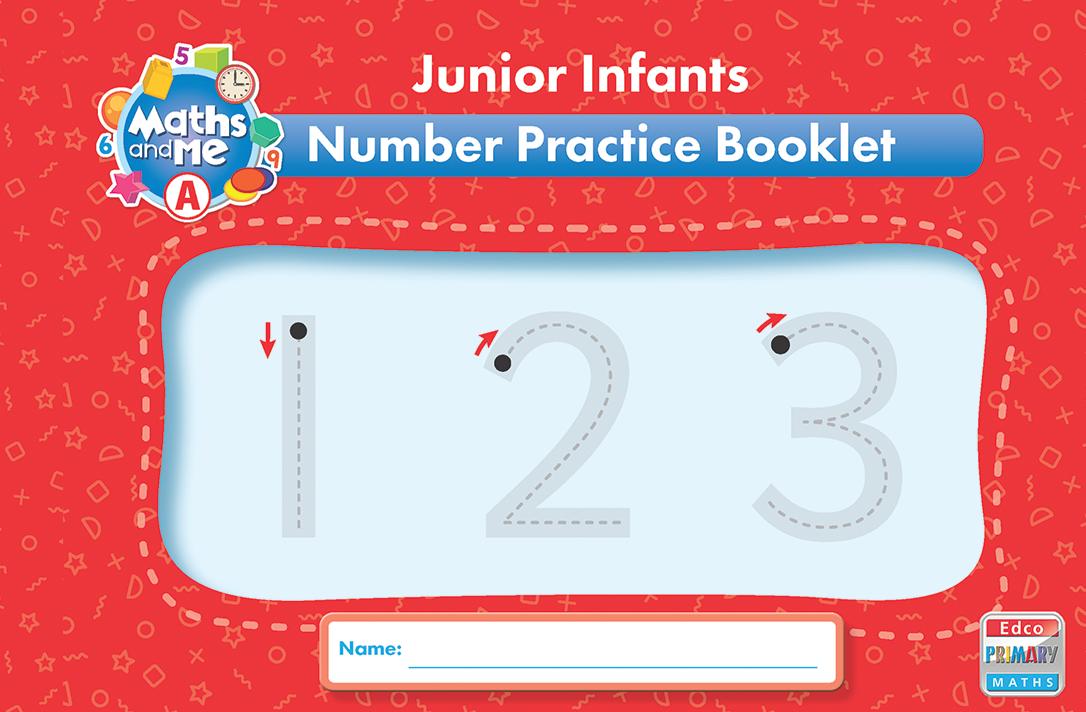 Maths and Me A - Number Practice Booklet - Junior Infants by Edco on Schoolbooks.ie
