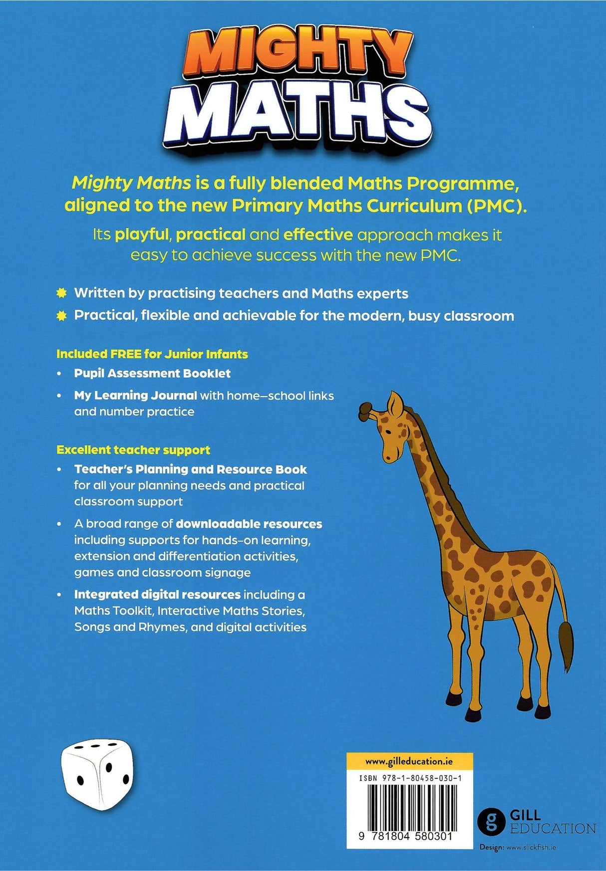 Mighty Maths - Pupils Book & Assessment Book & My Learning Journal - Set - Junior Infants by Gill Education on Schoolbooks.ie