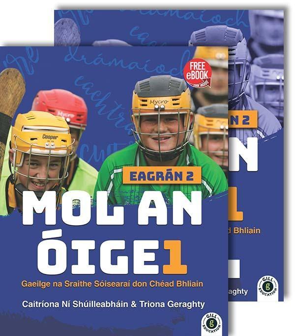Mol an Óige 1 - Textbook & Workbook Set - 2nd / New Edition (2025) by Gill Education on Schoolbooks.ie