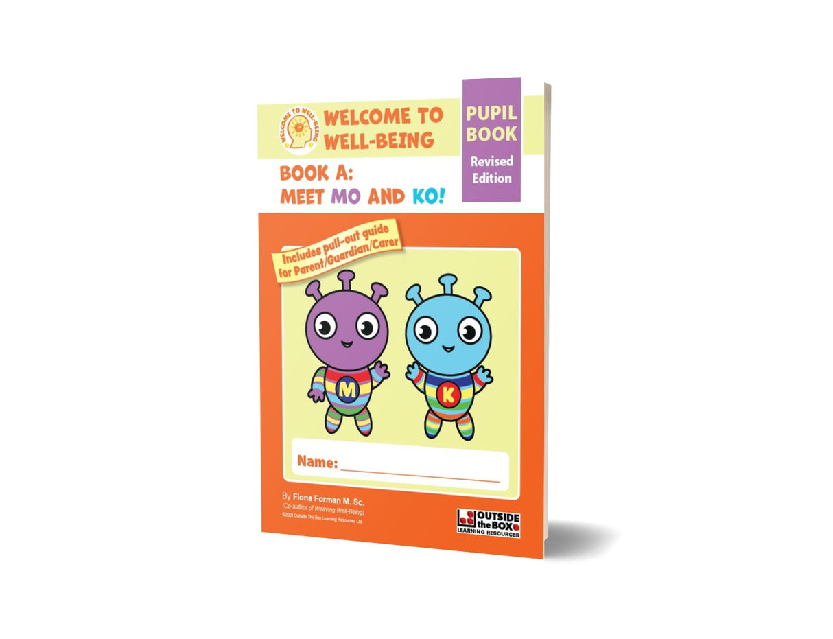 Welcome to Well-Being - Book A - Junior Infants - Meet Mo & Ko - Pupil Book - New/Revised Edition