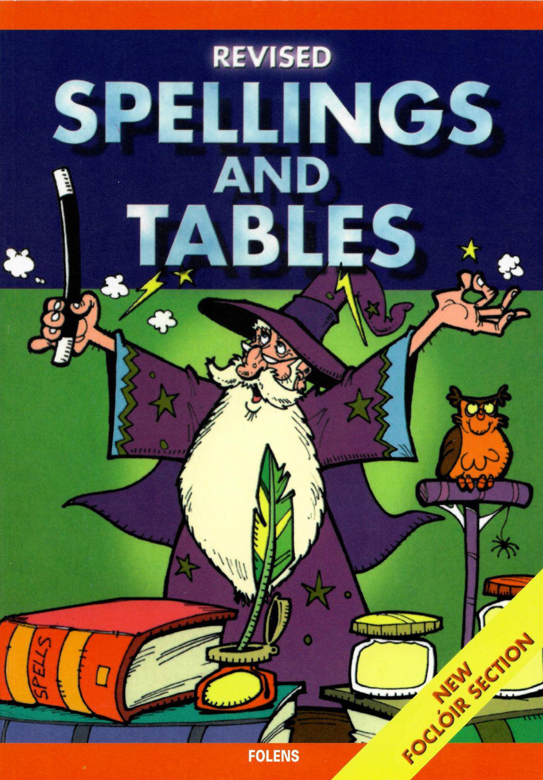 ■ Spellings & Tables - 1st-6th Class by Folens on Schoolbooks.ie