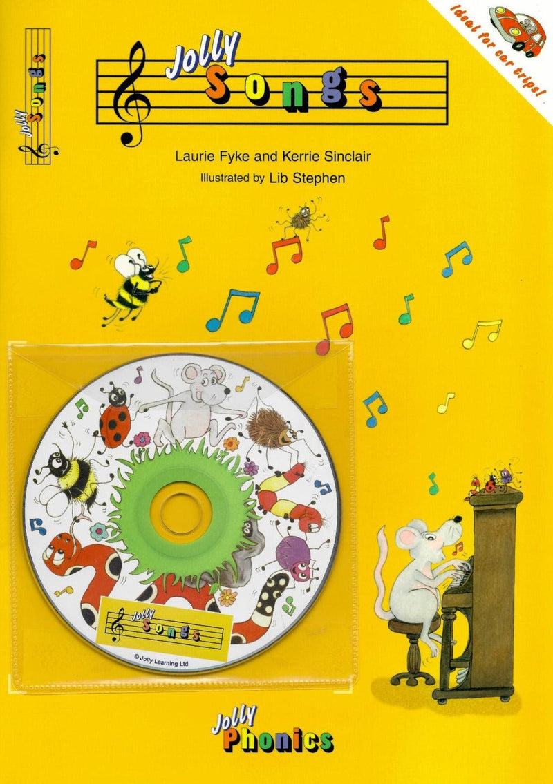 Jolly Songs - Book and CD by Jolly Learning Ltd on Schoolbooks.ie