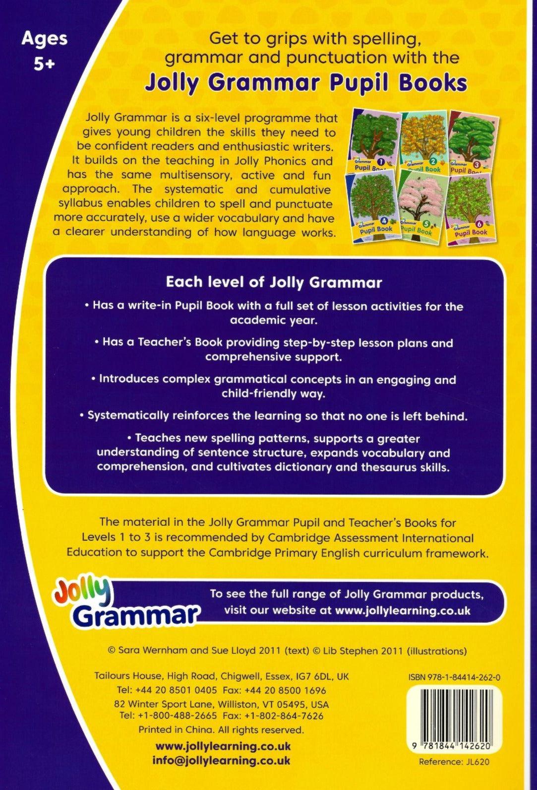 ■ Jolly Grammar 1 - Pupil Book by Jolly Learning Ltd on Schoolbooks.ie