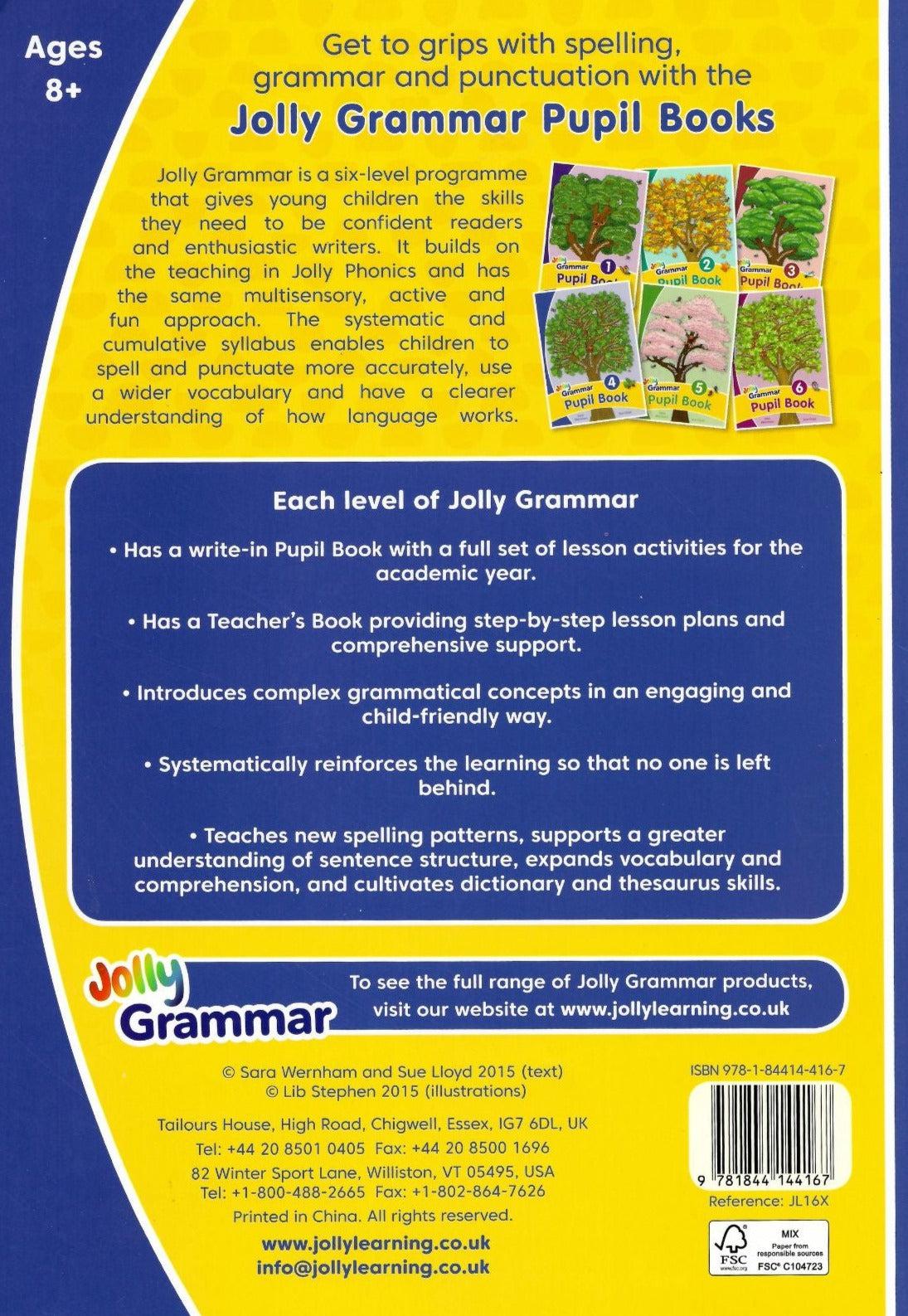 ■ Jolly Grammar 4 - Pupil Book by Jolly Learning Ltd on Schoolbooks.ie