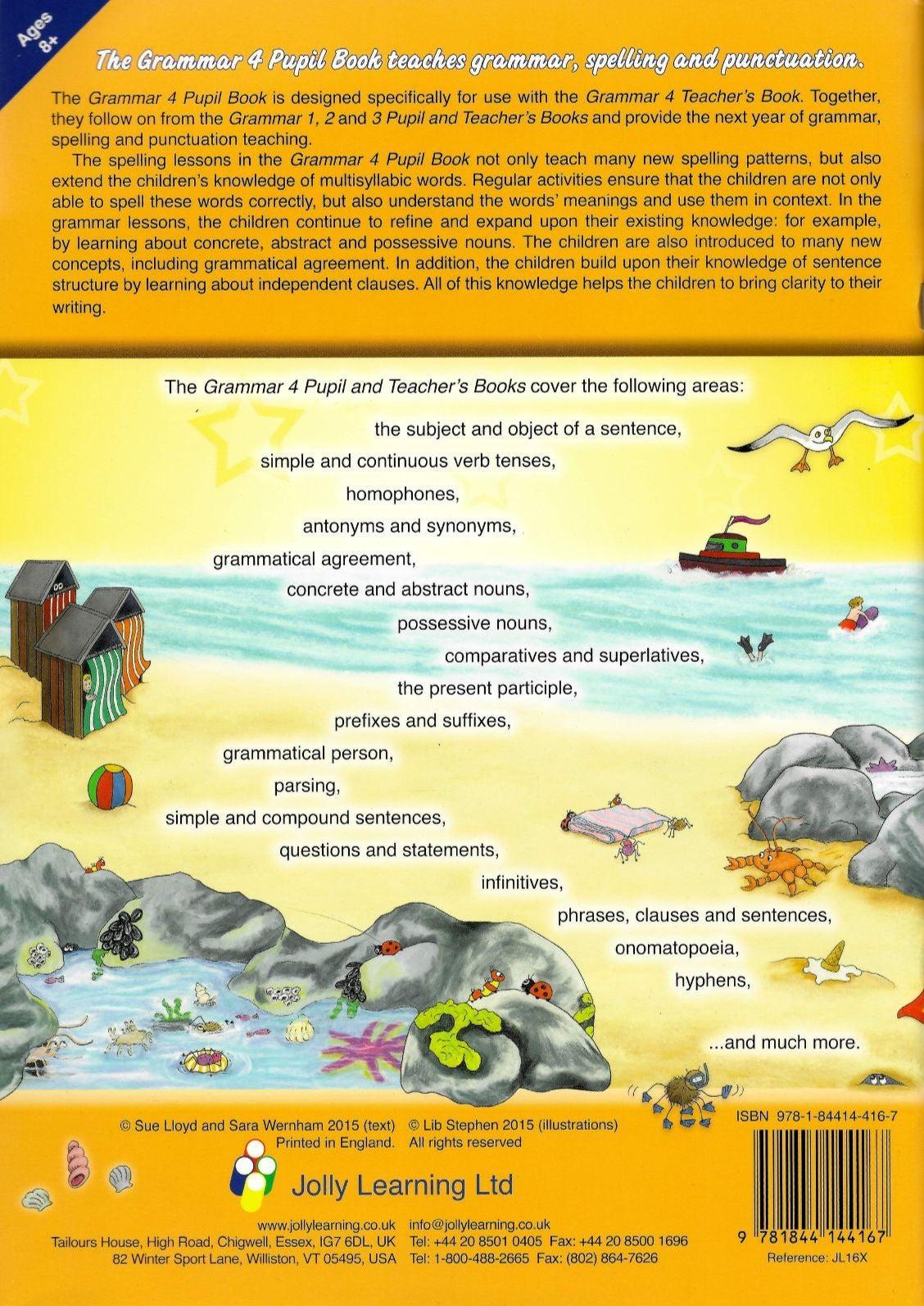 ■ Jolly Grammar 4 - Pupil Book by Jolly Learning Ltd on Schoolbooks.ie