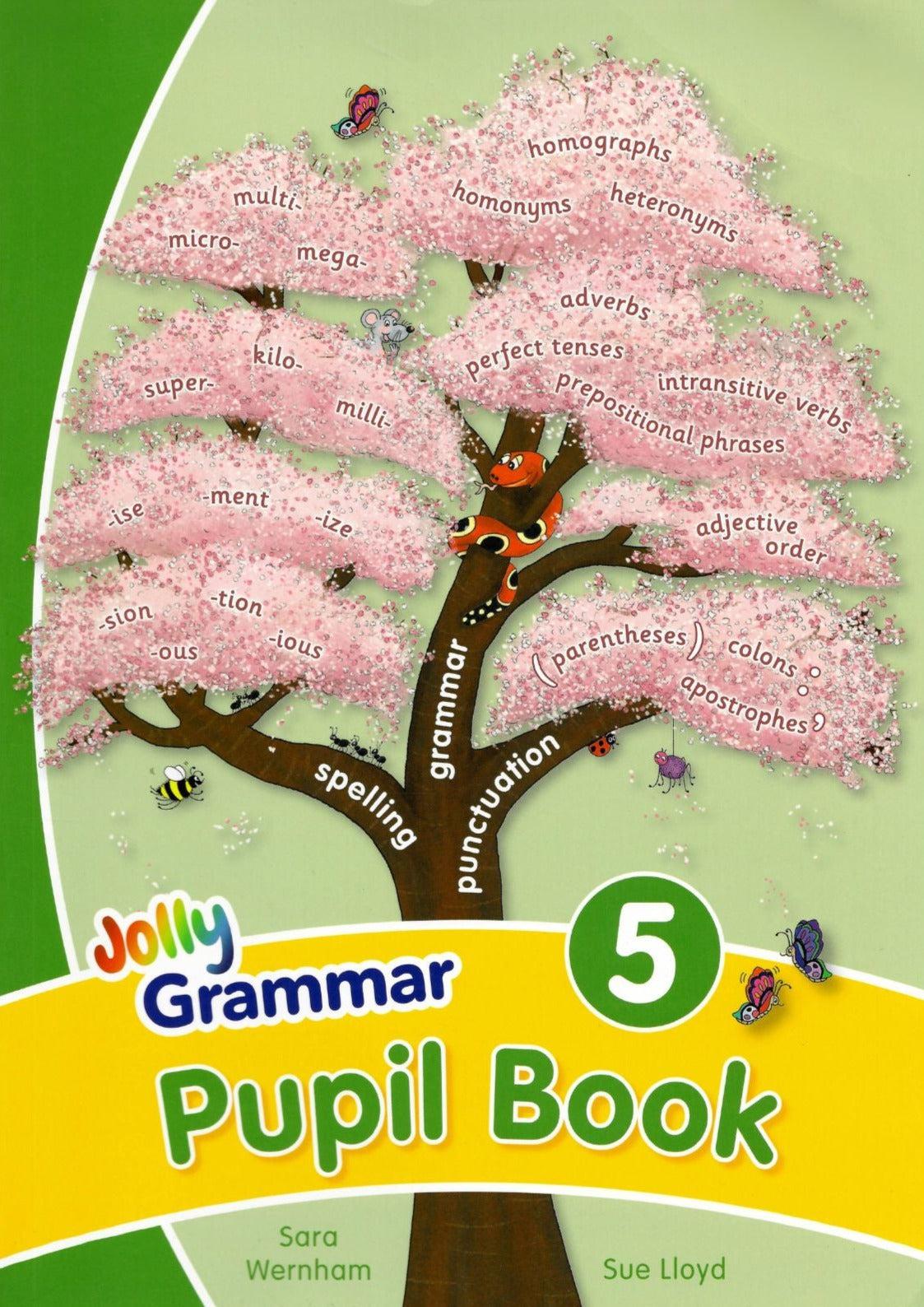 ■ Jolly Grammar 5 - Pupil Book by Jolly Learning Ltd on Schoolbooks.ie