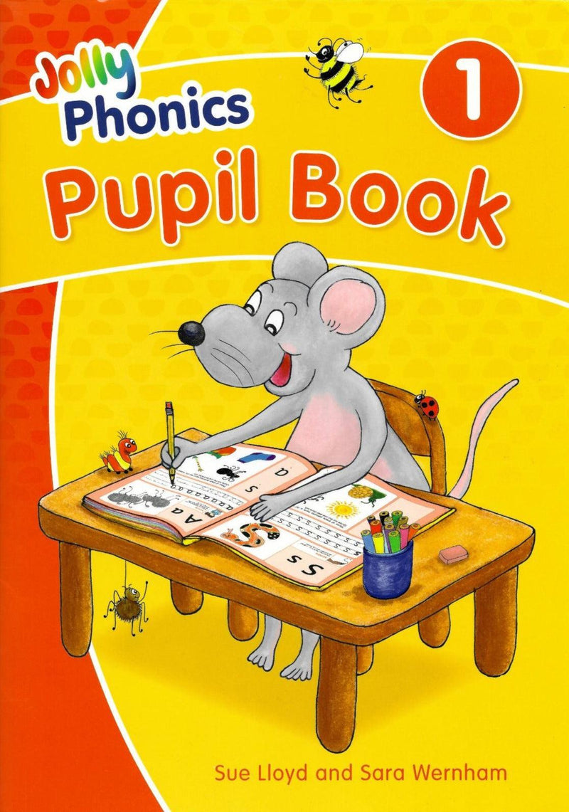 Jolly Phonics Pupil Book 1 - in Precursive Letters (Colour) by Jolly Learning Ltd on Schoolbooks.ie