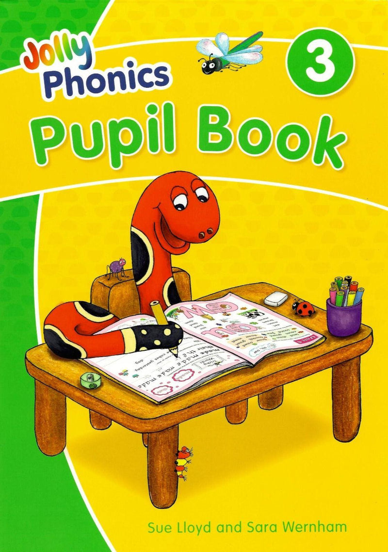 Jolly Phonics Pupil Book 3 - in Precursive Letters (Colour) by Jolly Learning Ltd on Schoolbooks.ie