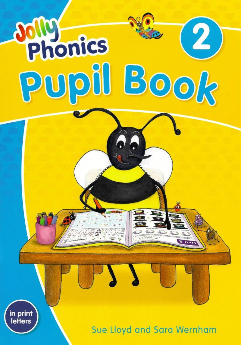 Jolly Phonics Pupil Book 2 - in Print Letters (Colour) by Jolly Learning Ltd on Schoolbooks.ie