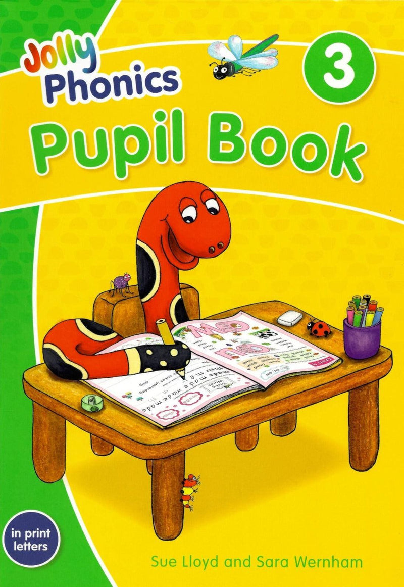 Jolly Phonics Pupil Book 3 - in Print Letters (Colour) by Jolly Learning Ltd on Schoolbooks.ie