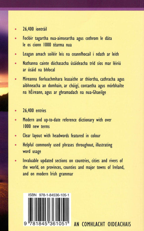 Foclóir - Eagrán Nua - English-Irish-English by Edco on Schoolbooks.ie