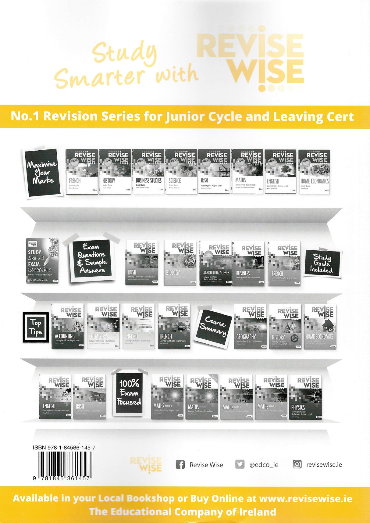 Exam Papers - Leaving Cert - Spanish - Higher & Ordinary Levels - Exam 2026 by Edco on Schoolbooks.ie