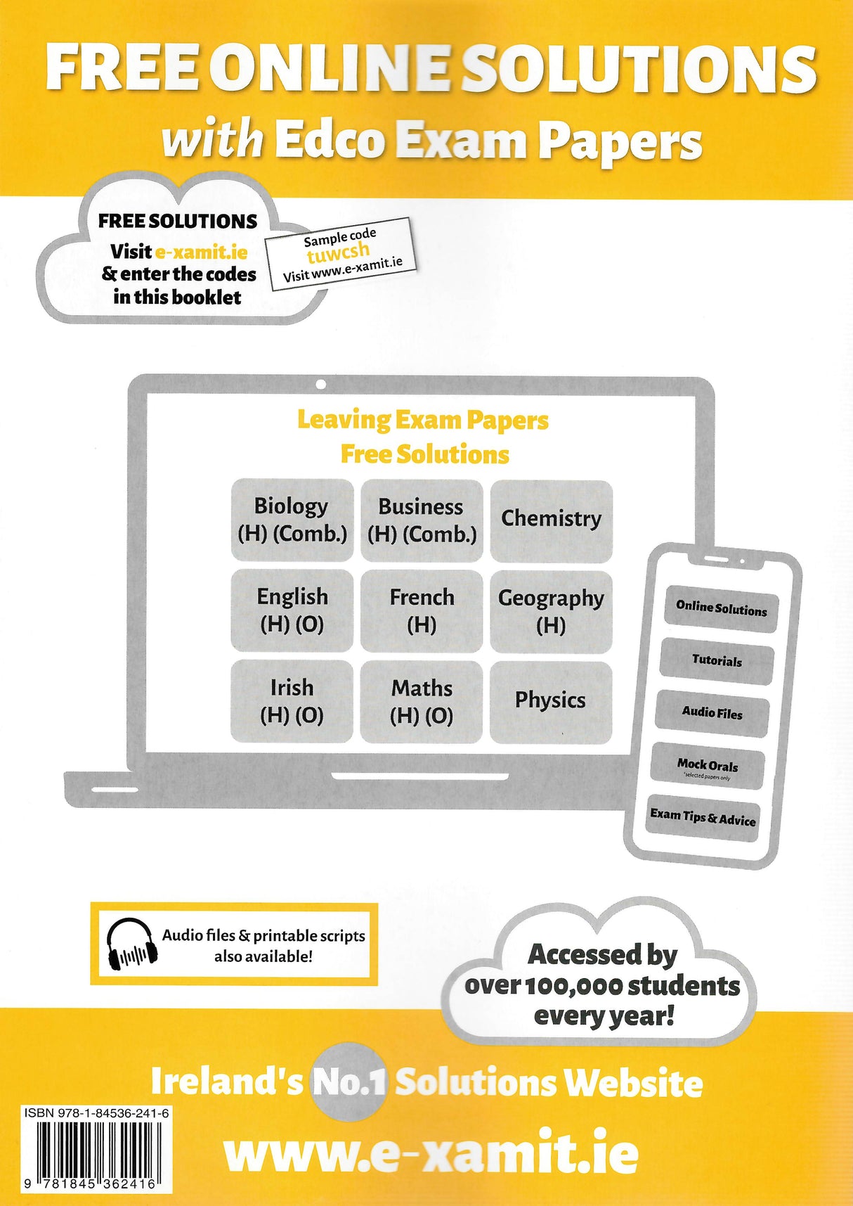 Exam Papers - Leaving Cert - Business - Higher & Ordinary Levels - Exam 2026 by Edco on Schoolbooks.ie