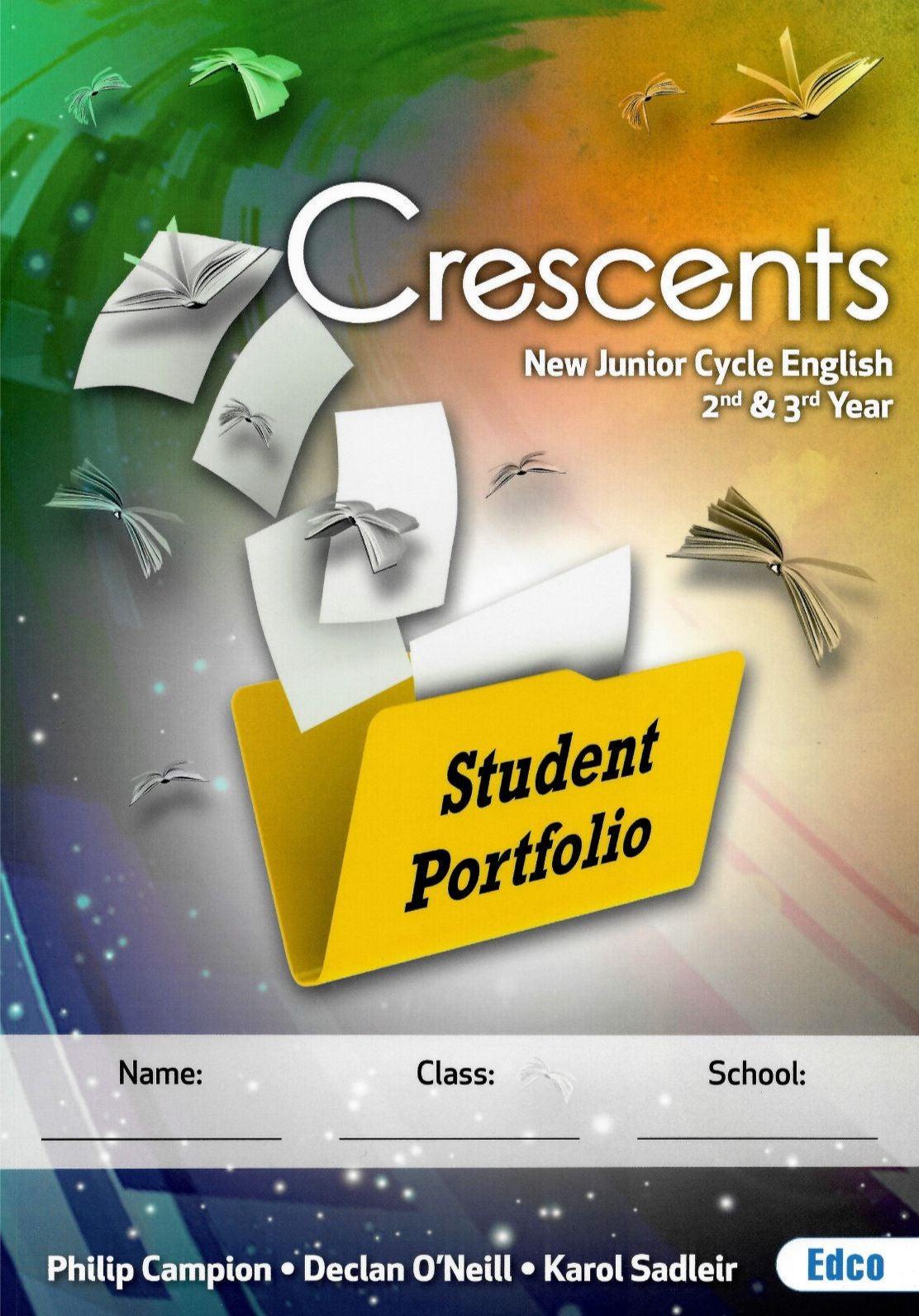 ■ Crescents - Student Portfolio Book Only by Edco on Schoolbooks.ie