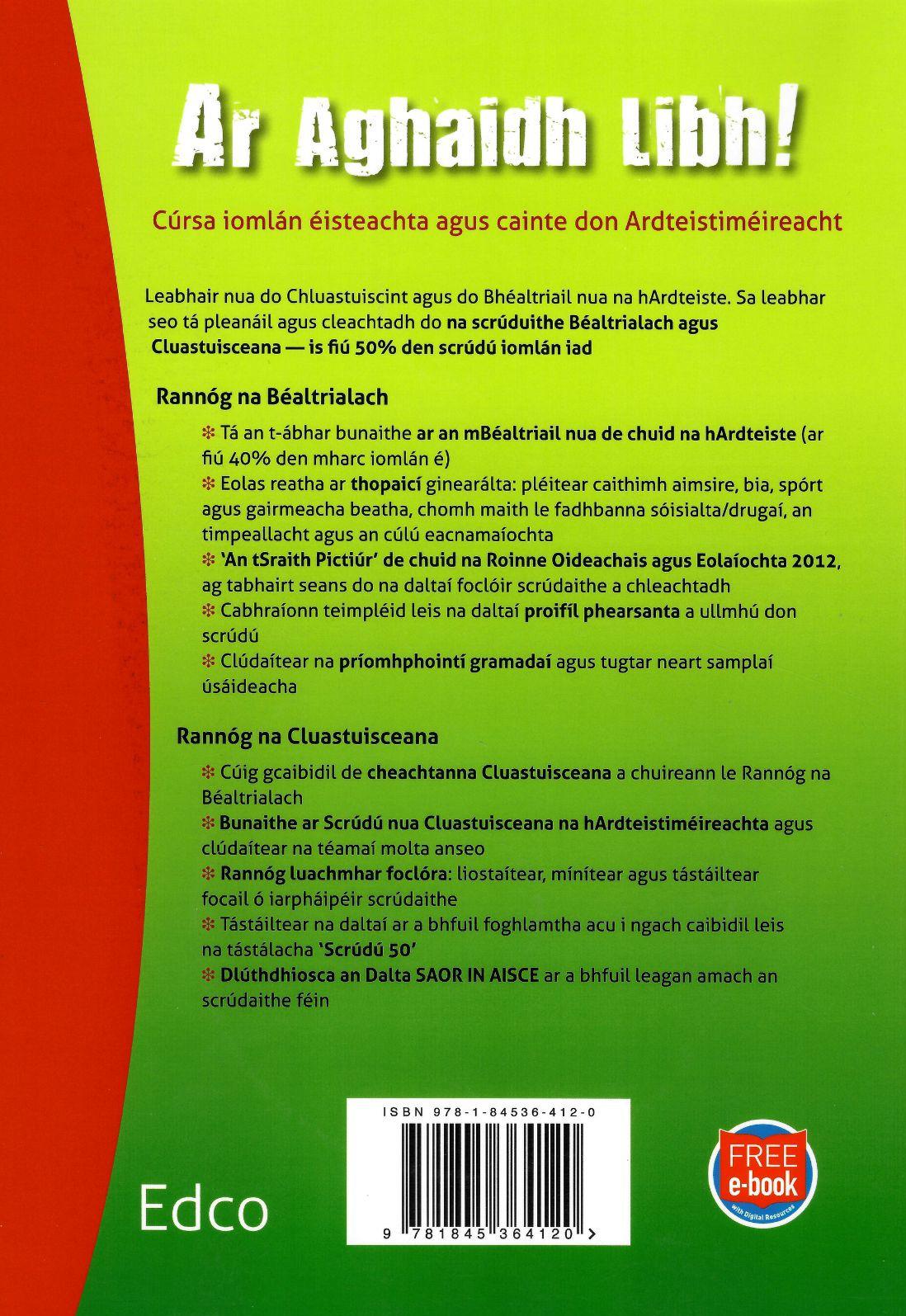 Ar Aghaidh Libh! - Ardleibheal by Edco on Schoolbooks.ie