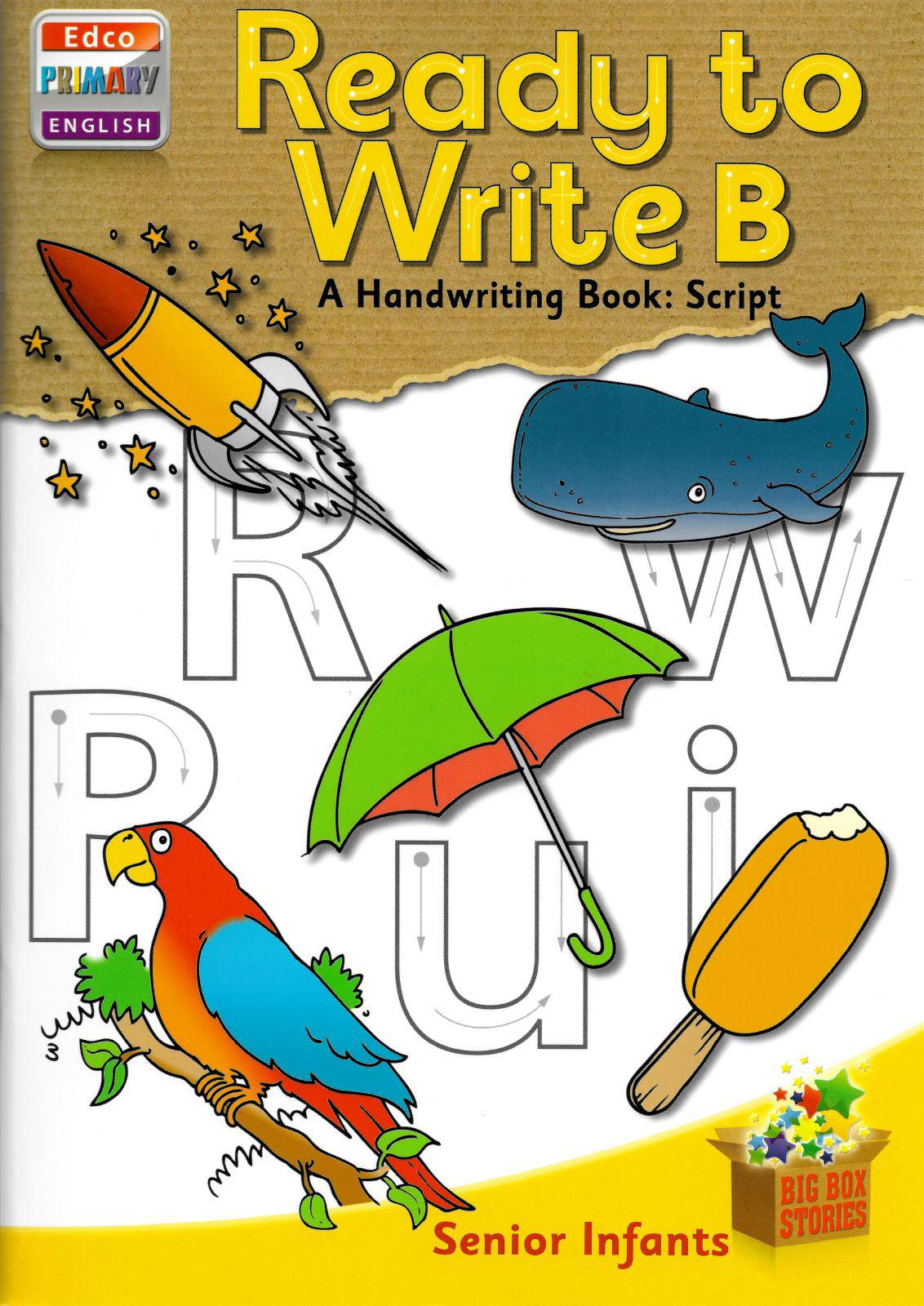 Ready to Write B - Senior Infants - Script by Edco on Schoolbooks.ie