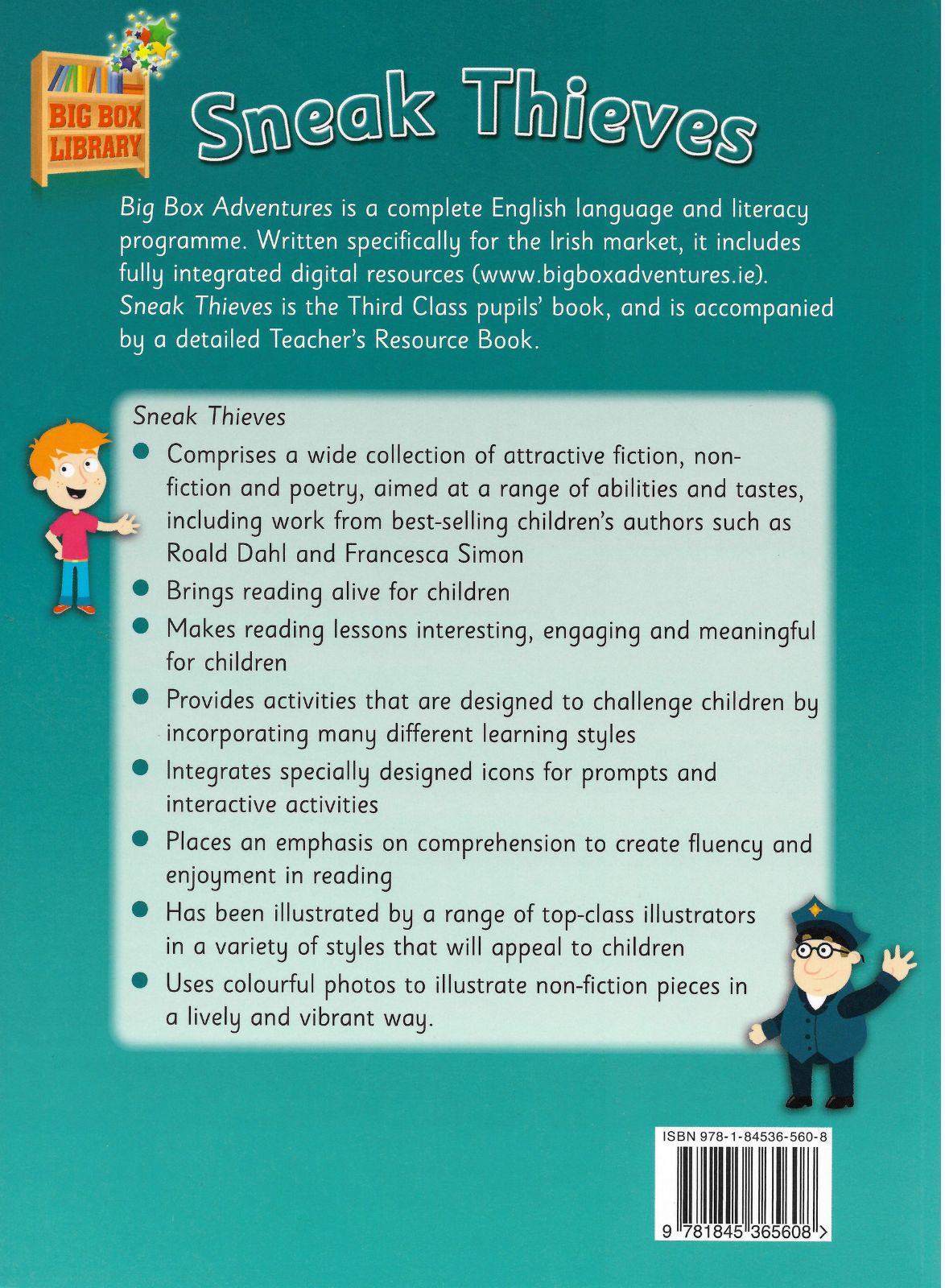 ■ Big Box Adventures - Sneak Thieves - Stories, Facts and Poems for You by Edco on Schoolbooks.ie